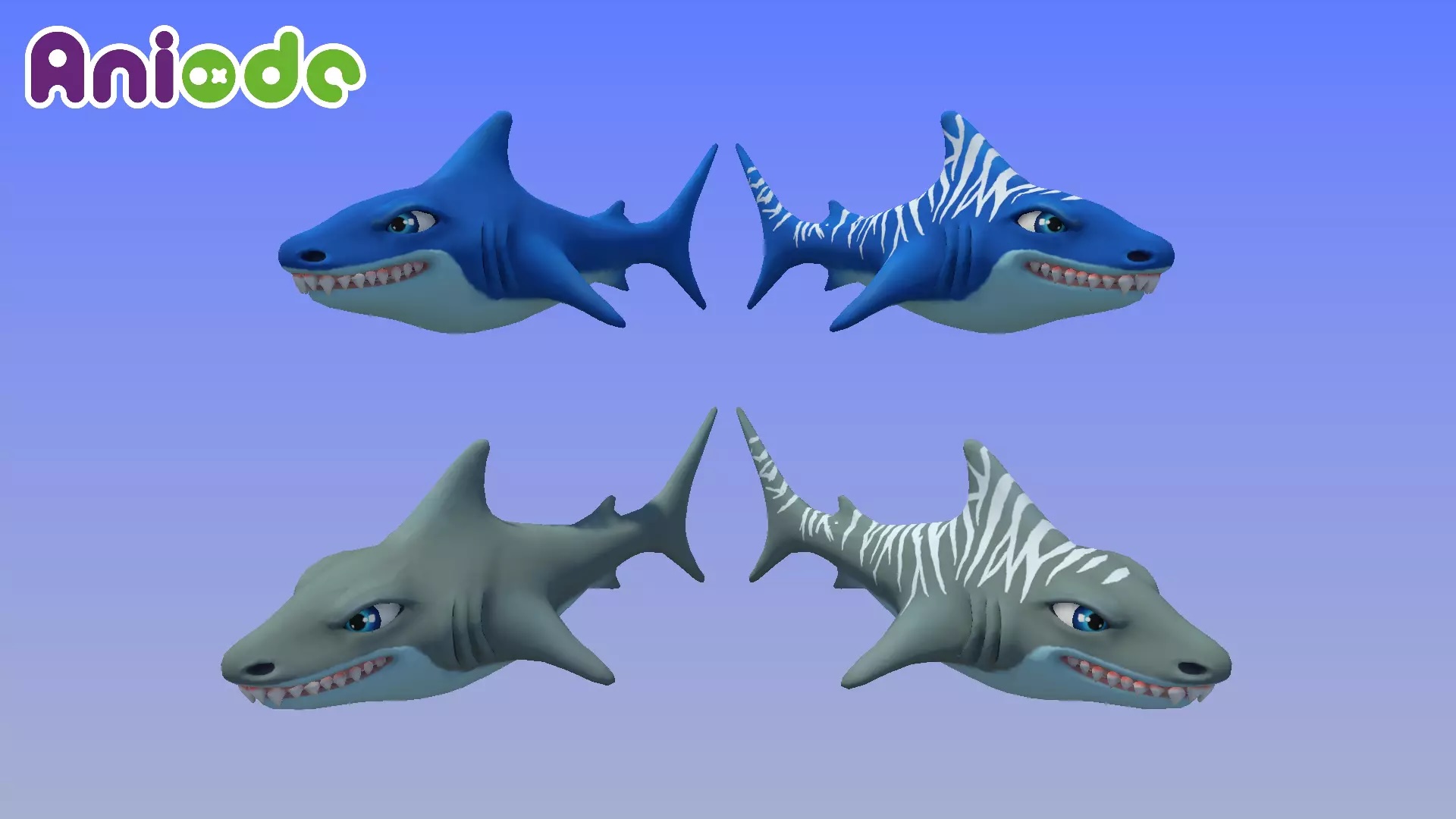Game-ready Unity character asset example